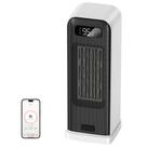 Aquecedor Elétrico FLANUR 1500W com WiFi, Controle por Voz e Timer