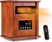 Aquecedor elétrico infravermelho Nordic Hygge 1500W com controle remoto
