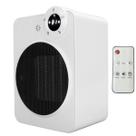 Aquecedor Eletrico Portatil Display Digital Controle Ajuste de Temperatura Angulo 70 Graus Quarto Sala Casa Ar Quente