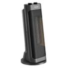 Aquecedor Elétrico Portátil Pelonis 1500W 110V com Termostato Ajustável Preto