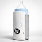 Aquecedor Mamadeira Portátil Recarregável Com Visor Digital