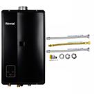 Aquecedor Rinnai 32,5 Litros E33 FEH GN Preto (Digital) + Conjunto Ligação de 40cm