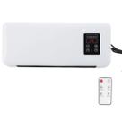 Aquecedor Ventilador Climatizador Refrigerador Portatil 2 Em 1 Controle Remoto Parede Ajuste de Temperatura