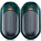 Aquecedores de mãos POMPONGO, pacote com 2, 6000mAh, 20H, portáteis