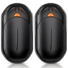 Aquecedores de mãos recarregáveis UNIHAND, pacote com 2 unidades, 6000mAh, 20 horas de calor