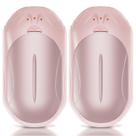 Aquecedores de mãos recarregáveis UNIHAND, pacote com 2 unidades, 6000mAh, 20 horas, rosa