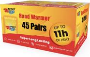 Aquecedores de mãos Sport Temp até 11 horas de calor (45 pares)