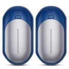 Aquecedores de mãos UNIHAND AI recarregáveis 6000mAh, pacote com 2 unidades - azul