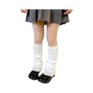 Aquecedores De Pernas De Malha Para Meninas, Meias Longas Macias, Acessórios De Moda Para Inverno E Aquecedores De Pernas De Malha Para Meninas, Meias Longas Macias, Acessórios De Moda Para Inverno E