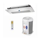 Ar Condicionado 18000 BTUs Inverter Midea Carrier Split Cassete 1 Via Quente e Frio R32 220V Monofásico