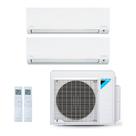 Ar-Condicionado Bi Split Inverter Daikin 18.000 BTUs (1x Evap HW 9.000 + 1x Evap HW 12.000) Quente/Frio 220V R-32