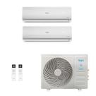 Ar-Condicionado Bi Split Inverter Elgin 18.000 (2x Evap HW 12.000) Quente/Frio 220V