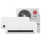 Ar Condicionado Bi-Split LG Dual Inverter Voice +IA 16000 BTUs 1x9000 1x12000 220V Frio S32Q16SA212.EB2GAM1