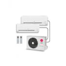 Ar Condicionado LG Dual Inverter Voice +AI Bi-Split Frio Evaporadoras 9.000+12.000 BTUs 220V Ar Condicionado LG Dual Inverter Voice +AI Bi-Split Frio Evaporadoras 9.000+12.000 BTUs 220V