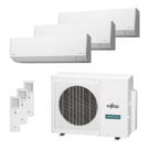 Ar-Condicionado Multi Split Inverter 18000 BTUs Fujitsu Airstage Premium Quente e Frio (3 Evap. HW 9000) 220V