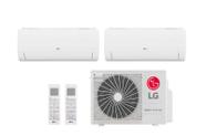 Ar condicionado Multi Split Inverter 2 ambientes (Hiwall 2X 12.000BTUS) Quente/Frio WiFi integrado