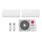 Ar Condicionado Multi Split Inverter 2 Ambientes (Hiwall 2X 9.000BTUS) Quente/Frio WiFi Integrado 220V