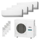 Ar-Condicionado Multi Split Inverter 35000 BTUs Fujitsu Airstage Premium Quente e Frio (4 Evap. HW 12000) 220V