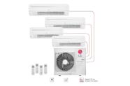Ar condicionado Multi Split Inverter 4 ambientes ( 1via 2X 9.000BTUS, 2X 24.000BTUs) Quente/Frio WiFi integrado 220V