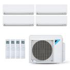 Ar-Condicionado Multi Split Inverter Daikin 34.000 (3x Evap HW 9.000 + 1x Evap HW 12.000) Quente/Frio 220V