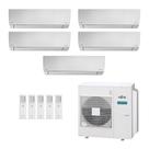 Ar-Condicionado Multi Split Inverter Fujitsu 45.000 (4x Evap HW 9.000 + 1x Evap HW 12.000) Quente/Frio 220V Ar-Condicionado Multi Split Inverter Fujitsu 45.000 (4x Evap HW 9.000 + 1x Evap HW 12.000) Quente/Frio 220V