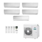 Ar-Condicionado Multi Split Inverter Fujitsu 45.000 (4x Evap HW 9.000 + 1x Evap HW 24.000) Quente/Frio 220V Ar-Condicionado Multi Split Inverter Fujitsu 45.000 (4x Evap HW 9.000 + 1x Evap HW 24.000) Quente/Frio 220V