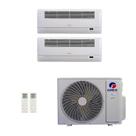Ar-Condicionado Multi Split Inverter Gree 24.000 (2x Evap Cassete 1 Via 18.000) Quente/Frio 220V
