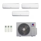 Ar-Condicionado Multi Split Inverter Gree 30.000 (2x Evap HW 12.000 + 1x Evap HW 9.000) Quente/Frio 220V