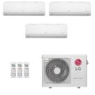 Ar-Condicionado Multi Split Inverter LG 24.000 (2x Evap HW 7.000 + 1x Evap HW 18.000) Quente/Frio 220V Ar-Condicionado Multi Split Inverter LG 24.000 (2x Evap HW 7.000 + 1x Evap HW 18.000) Quente/Frio 220V