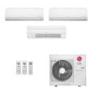 Ar-Condicionado Multi Split Inverter LG 30.000 (2x Evap HW 12.000 + 1x Evap Cassete 1 Via 18.000) Quente/Frio 220V