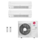 Ar-Condicionado Multi Split Inverter LG 36.000 (2x Evap Cassete 1 Via 24.000) Quente/Frio 220V