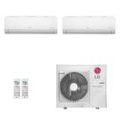 Ar-Condicionado Multi Split Inverter LG 36.000 (2x Evap HW 18.000) Quente/Frio 220V