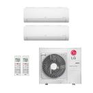 Ar-Condicionado Multi Split Inverter LG 36.000 (2x Evap HW 24.000) Quente/Frio 220V