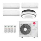 Ar-Condicionado Multi Split Inverter LG 48.000 (3x Evap HW 12.000 + 1x Evap Cassete Round 36.000) Quente/Frio 220V Ar-Condicionado Multi Split Inverter LG 48.000 (3x Evap HW 12.000 + 1x Evap Cassete Round 36.000) Quente/Frio 220V
