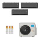 Ar-Condicionado Multi Split Inverter Midea 27.000 (3x Evap HW 12.000) Quente/Frio 220V