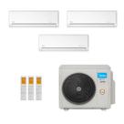 Ar-Condicionado Multi Split Inverter Midea 42.000 (2x Evap HW 12.000 + 1x Evap HW 24.000) Quente/Frio 220V