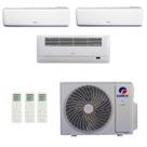 Ar-Condicionado Multi Split Inverter R-32 Gree 24.000 (2x Evap HW 9.000 + 1x Evap Cassete 1 Via 9.000) Quente/Frio 220V