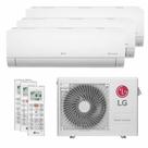 Ar Condicionado Multi Split Tri Split LG Inverter 21000BTUs 2x7000+1x9000 Quente e Frio Branco 220V A3UW21GFAC.AWGZBR1