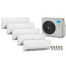 Ar Condicionado Multisplit HW Inverter 42.000 Btu (3x Evap 9.000 + 2x Evap 12.000) Quente Frio 220v 42AGMSB09M5