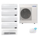 Ar Condicionado PentaSplit Samsung WindFree 34.000 BTUs 1x22000 4x9000 Q F WiFi Ar Condicionado PentaSplit Samsung WindFree 34.000 BTUs 1x22000 4x9000 Q F WiFi