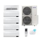 Ar Condicionado PentaSplit Samsung WindFree 48000 BTUs 2x9000 e 1x12000 e 2x18000 Q F WiFi 220V