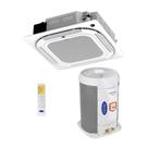 Ar Condicionado Split Cassete 4 Vias - Inverter R-32 - Carrier - Connect - 28.000 BTUs - Quente-Frio - 220V Monofásico