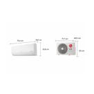Ar Condicionado Split Parede LG Dual Compact +ai Inverter 09000 BTU Quente e Frio R32 220V