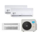 Ar Condicionado Tri Split HW e Cassete 1V Midea 27000 BTU (2x9+1x18) Quente e Frio 220V 38MBMTA27M5