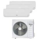 Ar Condicionado Tri Split Inverter Philco 27000 BTUs (2x9000+1x12000) Quente e Frio 220V PAC27QV