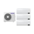 Ar condicionado Tri-Split Samsung WindFree 24.000 BTUs + (2x 9000 - 1x1200) Quente/Frio Branco
