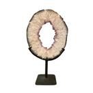 Arabesco de Drusa de Ametista Natural com Suporte