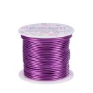 Arame artesanal BENECREAT de alumínio roxo de calibre 12 30m