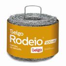 Arame Farpado Rodeio Belgo 500 Metros Zincado 1,60mm Para Cerca 350kgf