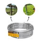 Arame Galvanizado cerca elétrica Nº18 1,24mm 1kg 106 metros